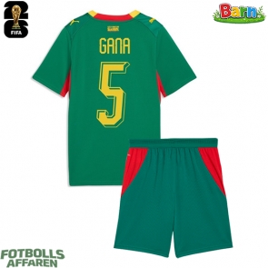 Senegal Idrissa Gueye #5 Bortaställ Barn VM 2026 Kortärmad (+ Korta byxor)